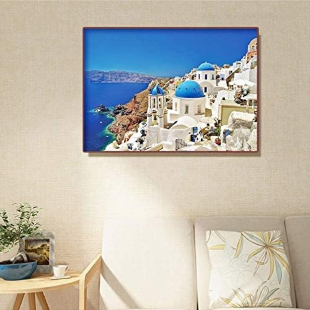 Aegean Sea 1000 Piece Puzzle - Complete